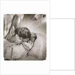 Prince Charles at the age of 18 months, kissing baby Princess Anne by Cecil Beaton