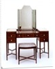 Dressing table and stool by J.F. Johnson