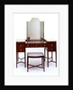 Dressing table and stool by J.F. Johnson