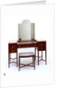 Dressing table and stool by J.F. Johnson