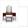 Dressing table and stool by J.F. Johnson