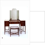 Dressing table and stool by J.F. Johnson