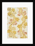 Design for a woven silk by James Leman