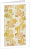 Design for a woven silk by James Leman