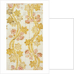 Design for a woven silk by James Leman