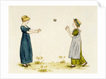 Children playing by Kate Greenaway
