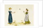 Children playing by Kate Greenaway