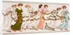 Girls dancing to celebrate Queen Victoria's Jubilee by Kate Greenaway