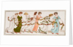 Girls dancing to celebrate Queen Victoria's Jubilee by Kate Greenaway