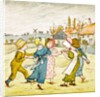 Children playing by Kate Greenaway