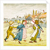 Children playing by Kate Greenaway