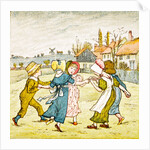 Children playing by Kate Greenaway