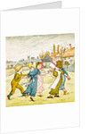 Children playing by Kate Greenaway