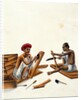 Two Carpenters at Work. Benares, India, early 19th century by Unknown