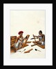 Two Carpenters at Work. Benares, India, early 19th century by Unknown