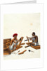 Two Carpenters at Work. Benares, India, early 19th century by Unknown