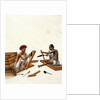 Two Carpenters at Work. Benares, India, early 19th century by Unknown