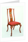 Chair. England, early 18th century by Unknown