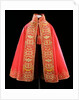 Cloak, satin couched & embroidered, Spain 1580-1600 by Unknown