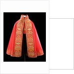 Cloak, satin couched & embroidered, Spain 1580-1600 by Unknown