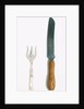 Bread knife and fork by Wingfield Rowbothan & Co.