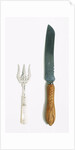 Bread knife and fork by Wingfield Rowbothan & Co.