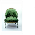Bergere Chair by Workshop of Thomas Chippendale