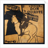 Design for a poster of the play Don Quixote at The Lyceum Theatre by James Pryde