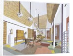 Salle à Manger dans une Habitation Coloniale from Intérieurs en couleurs by Pierre Chareau