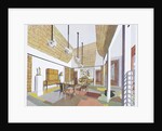 Salle à Manger dans une Habitation Coloniale from Intérieurs en couleurs by Pierre Chareau