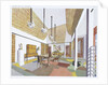 Salle à Manger dans une Habitation Coloniale from Intérieurs en couleurs by Pierre Chareau