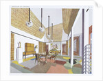 Salle à Manger dans une Habitation Coloniale from Intérieurs en couleurs by Pierre Chareau