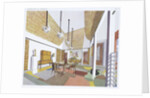 Salle à Manger dans une Habitation Coloniale from Intérieurs en couleurs by Pierre Chareau