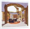 Hall from Intérieurs en couleurs by Madame B-J Klotz