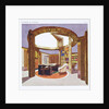 Hall from Intérieurs en couleurs by Madame B-J Klotz