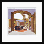 Hall from Intérieurs en couleurs by Madame B-J Klotz