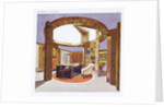 Hall from Intérieurs en couleurs by Madame B-J Klotz