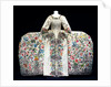 Court dress or mantua, back view. Embroidered silk with silver thread. England, c.1740-45. by Unknown