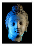 Head of The Buddha, Bodhisattva. Hadda, Afghanistan, 4th-5th century by Unknown
