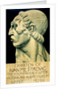 Poster for the exhibition of sculptor Ivan Mestrovic  at the V&A Museum. London, England, 1915 by Ivan Mestrovic