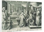 Ser, Sive Sericus Vermis by Phillipe Galle and Theodor Galle