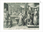 Ser, Sive Sericus Vermis by Phillipe Galle and Theodor Galle