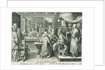 Ser, Sive Sericus Vermis by Phillipe Galle and Theodor Galle