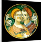 Dish. Deruta, Italy, mid-16th century by Giacomo Mancini