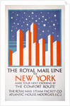 The Royal Mail Line to New York by Horace Taylor