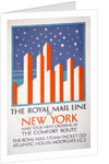 The Royal Mail Line to New York by Horace Taylor