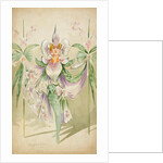 Costume design for a female Orchide by Attilio Comelli