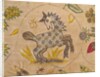 Cover, detail of a horse. England, early 17th century by Anonymous