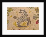 Cover, detail of a horse. England, early 17th century by Anonymous