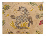 Cover, detail of a horse. England, early 17th century by Anonymous